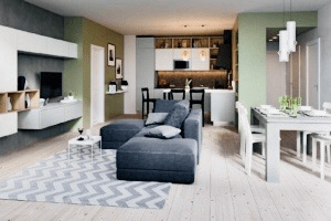 arredamento completo per residence moderno e funzionale